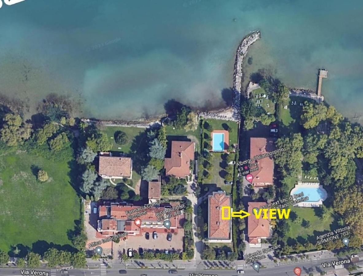 Casa Lugana 19 - Monolocale Con Piscina Direttamente A Lago Sirmione Extérieur photo